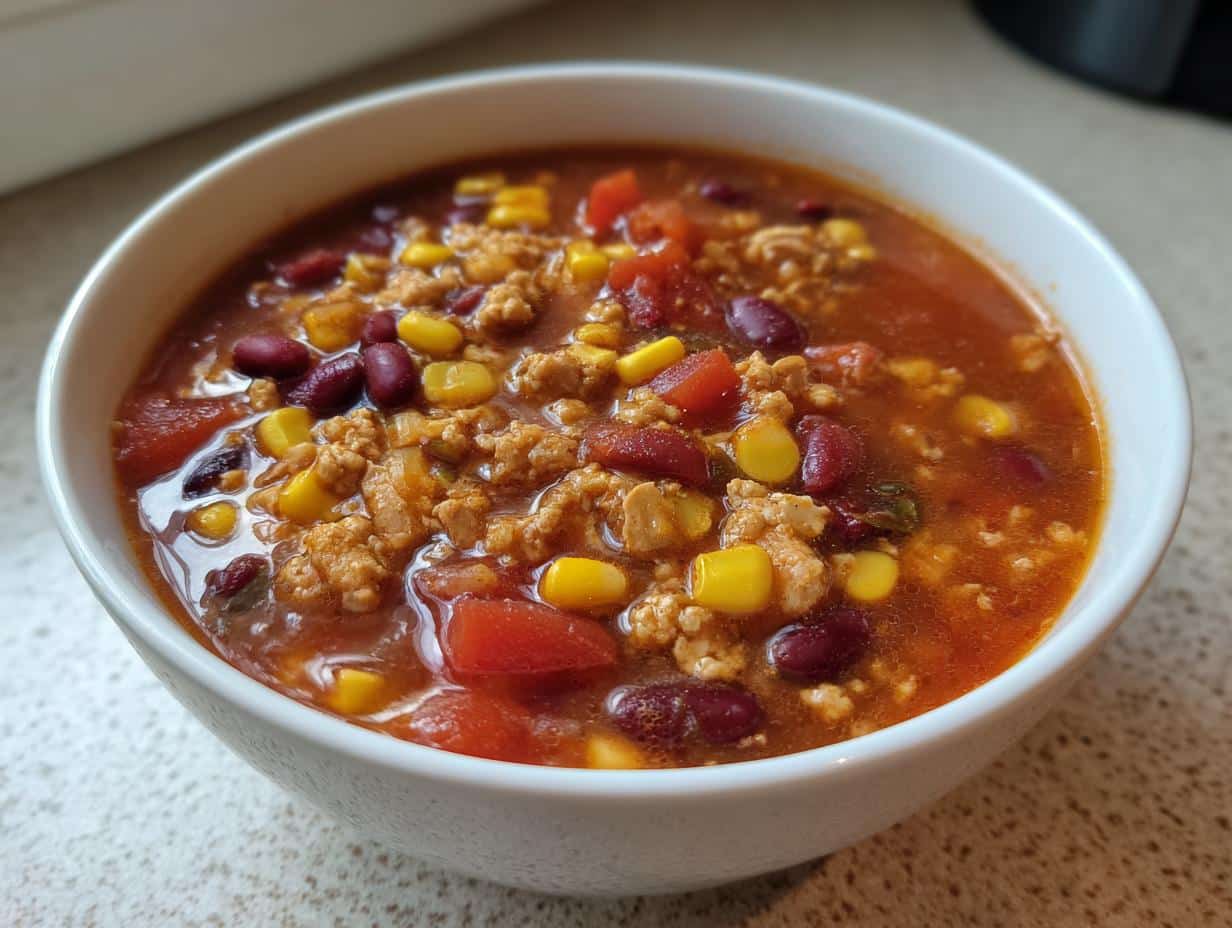 Amazing Taco Soup: 1 Pot Dinner
