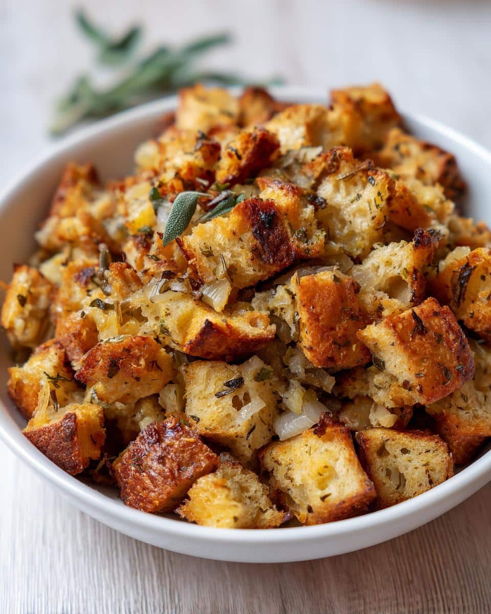 Thanksgiving stuffing - detail 2