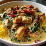 Tuscan Chicken and Spaghetti Squash