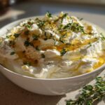 Whipped Goat Cheese with Honey and Thyme