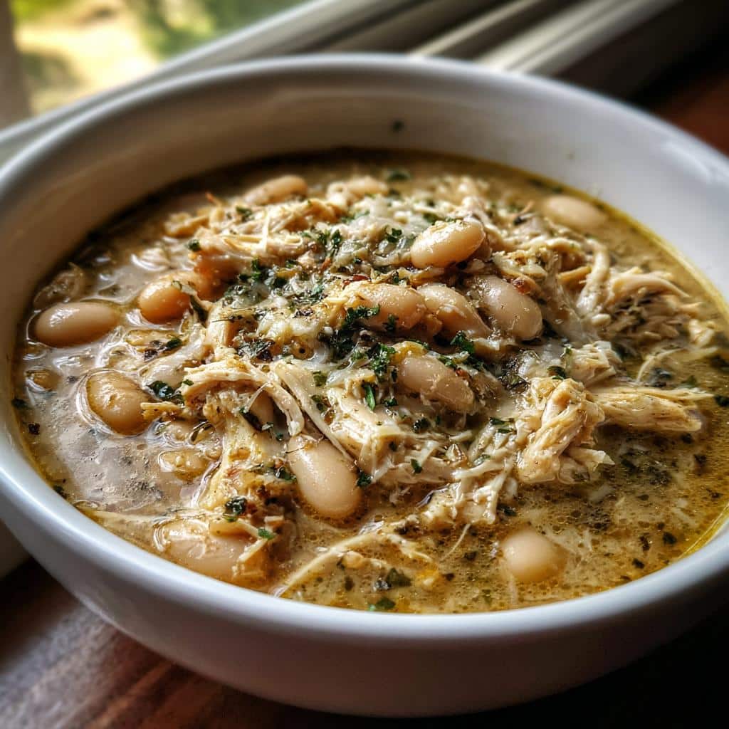 White Chicken Chili: 4 Amazing Servings 6 White Chicken Chili Recipe - detail 2