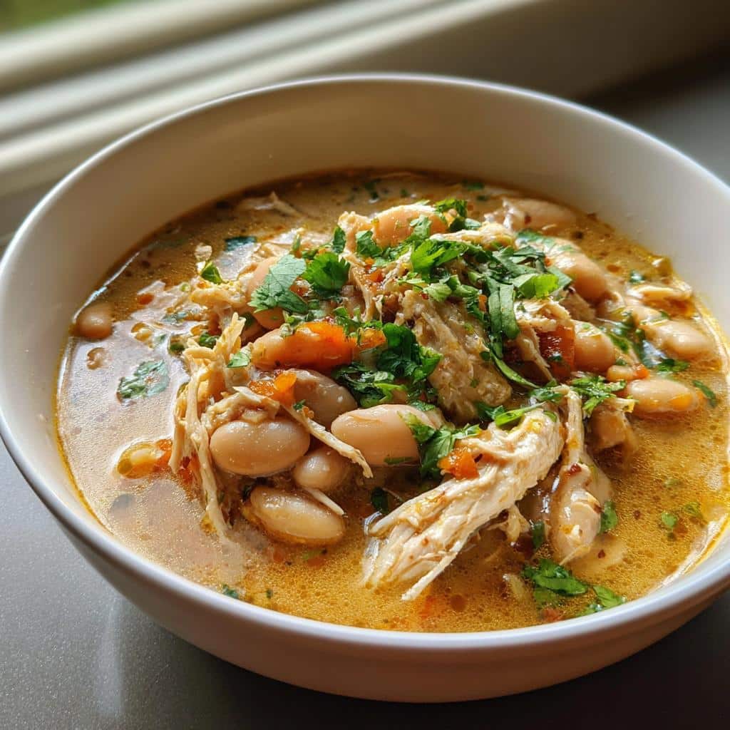 White Chicken Chili: 4 Amazing Servings 7 White Chicken Chili Recipe - detail 3