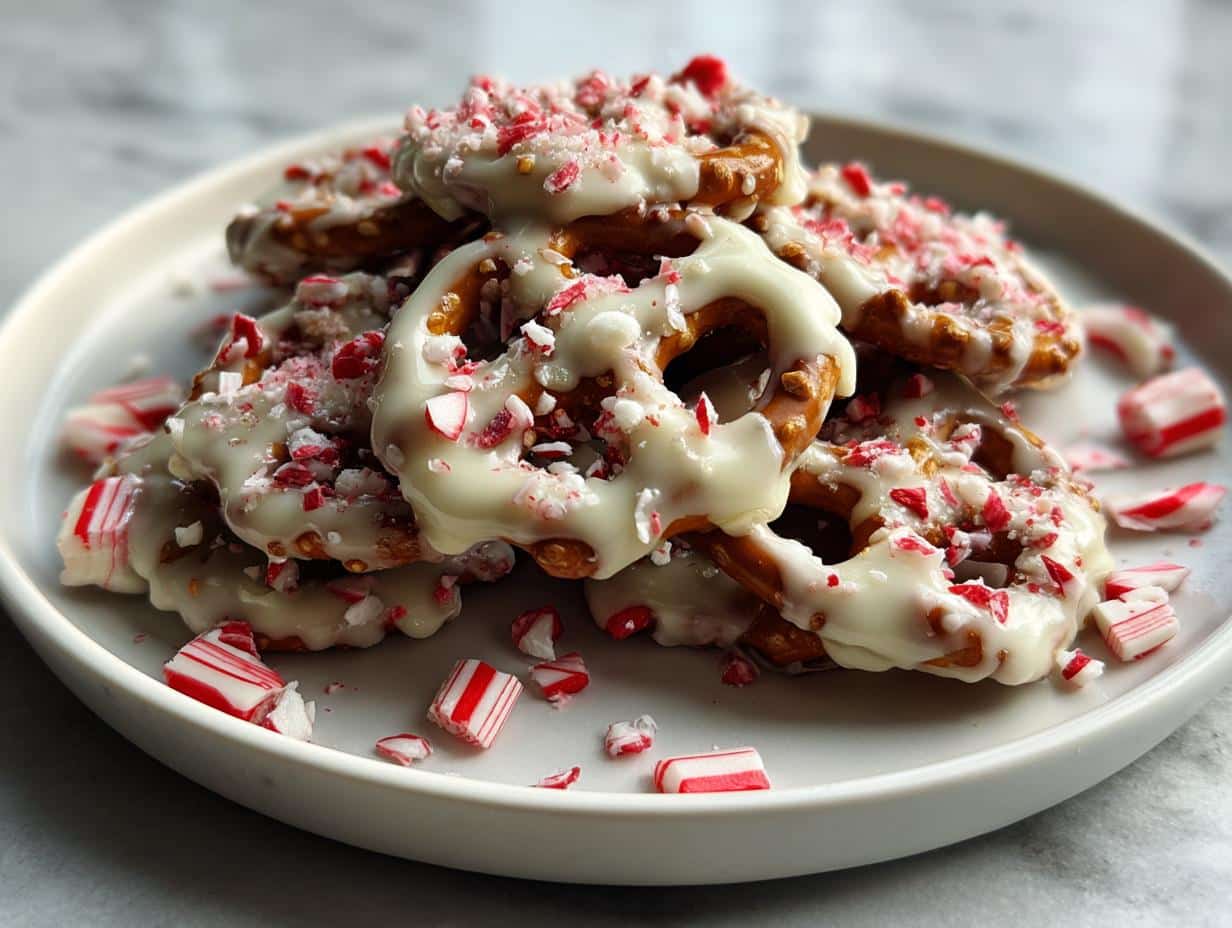 3 Steps to Perfect White Chocolate Peppermint Crisps