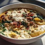 White Lasagna Soup