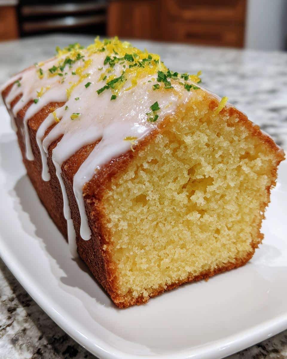 Zestiest Lemon Pound Cake Ever - detail 2