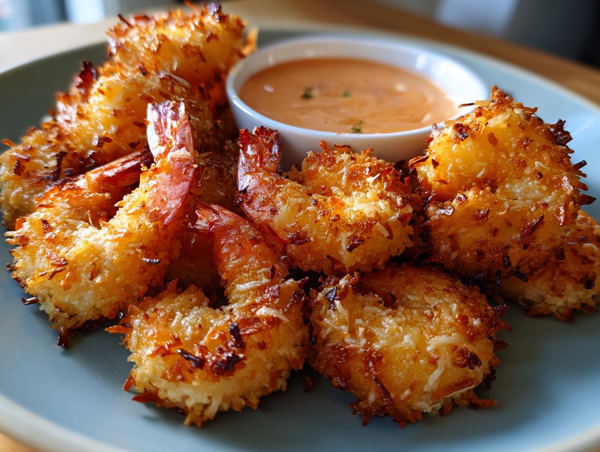 Amazing Air Fryer Coconut Shrimp