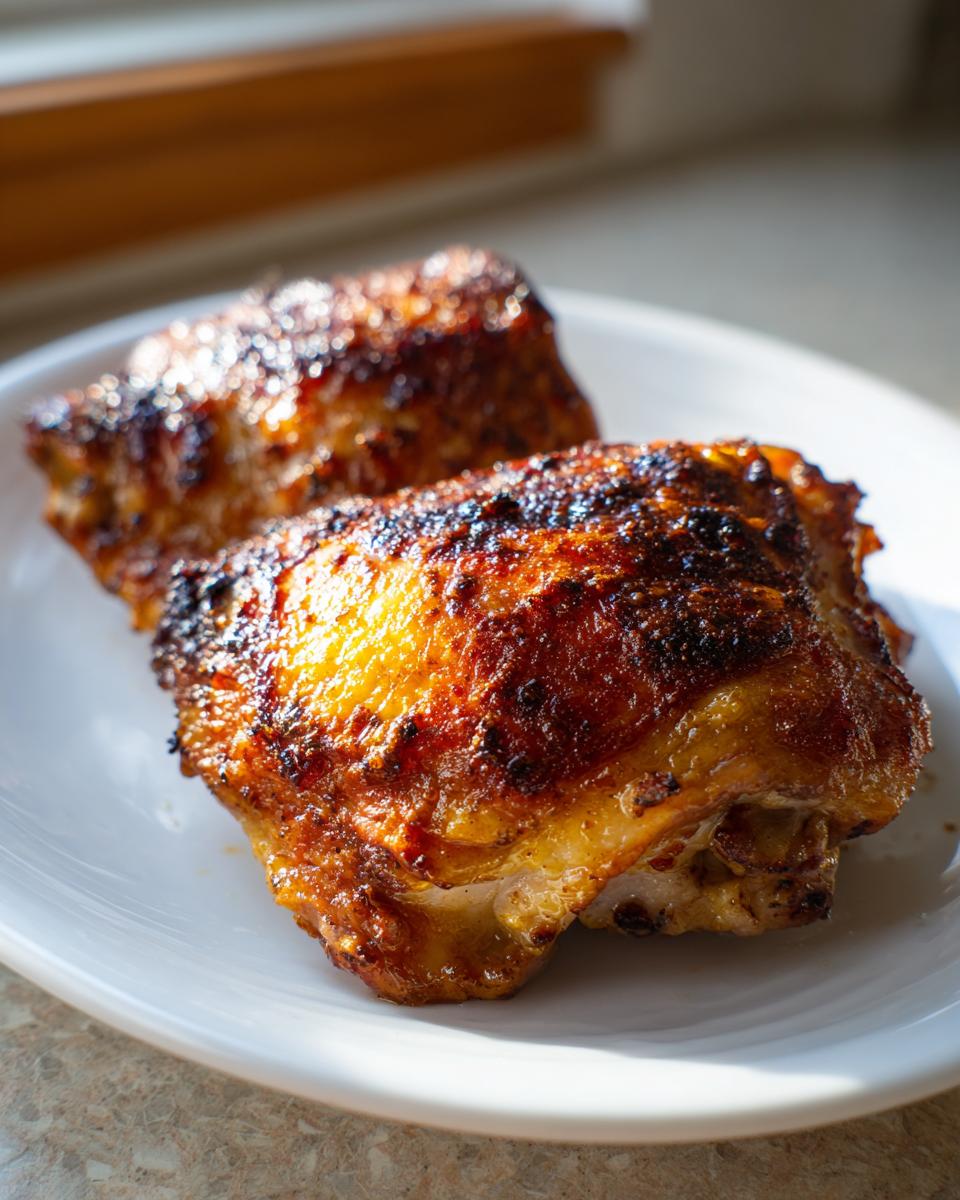 Air Fryer Crispy Chicken Thighs - Keto Friendly - detail 1