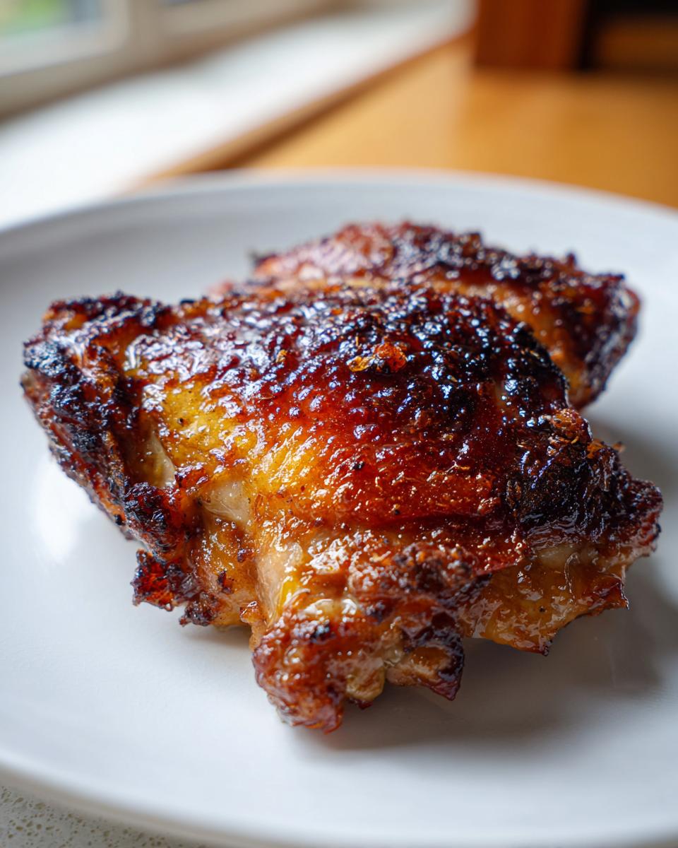 Air Fryer Crispy Chicken Thighs - Keto Friendly - detail 2