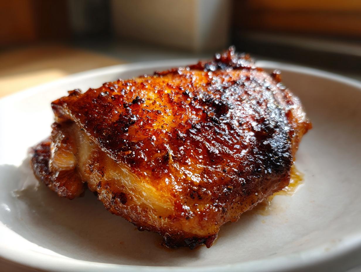 Air Fryer Crispy Chicken Thighs: 1 Great Cheat