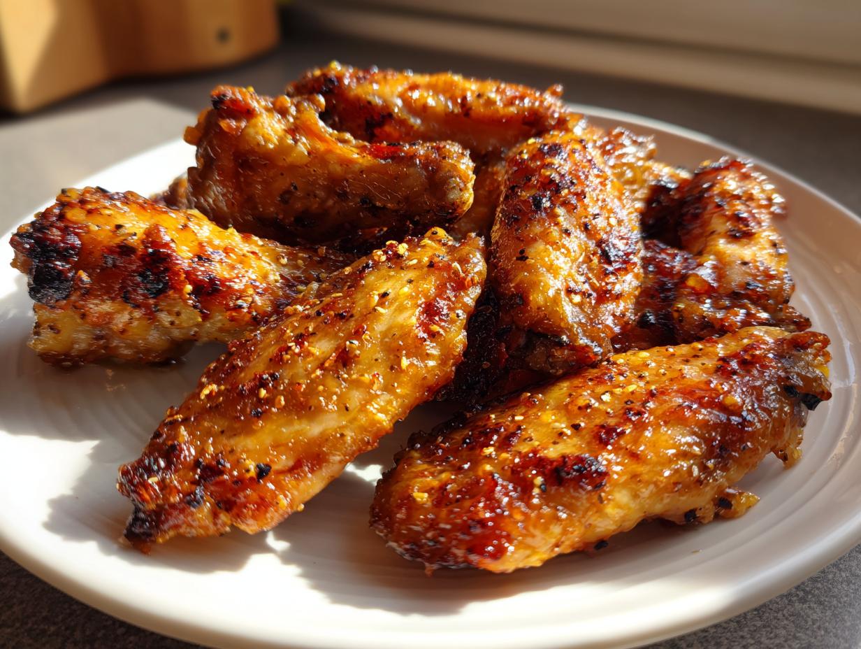 Air Fryer Lemon Pepper Chicken Wings: 1 Success