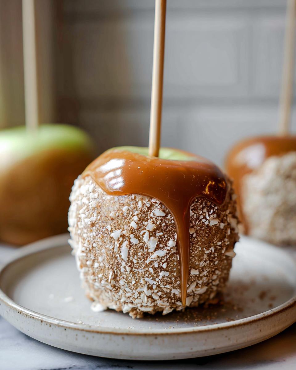 Apple Pie Caramel Apples - detail 1