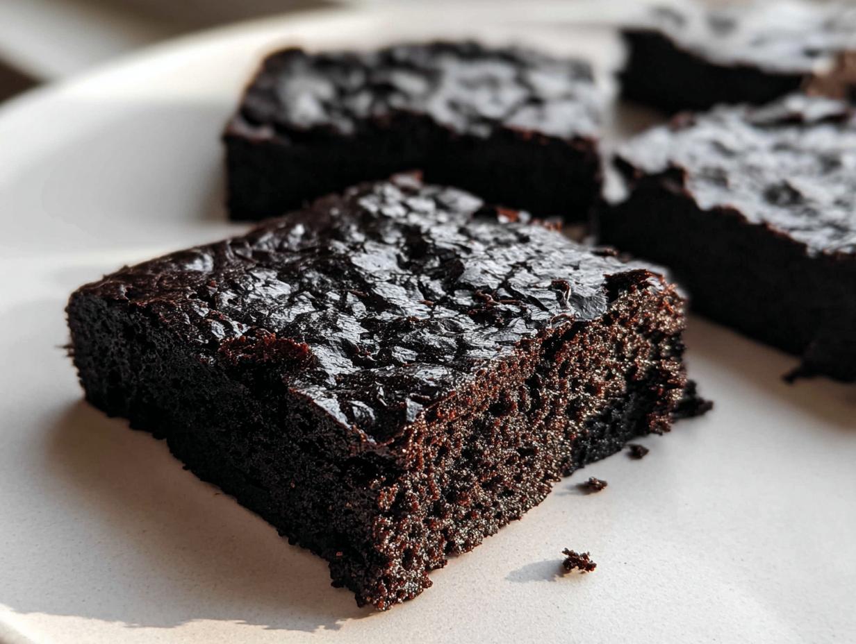 Amazing Black Cocoa Brownies: 1 Simple Recipe