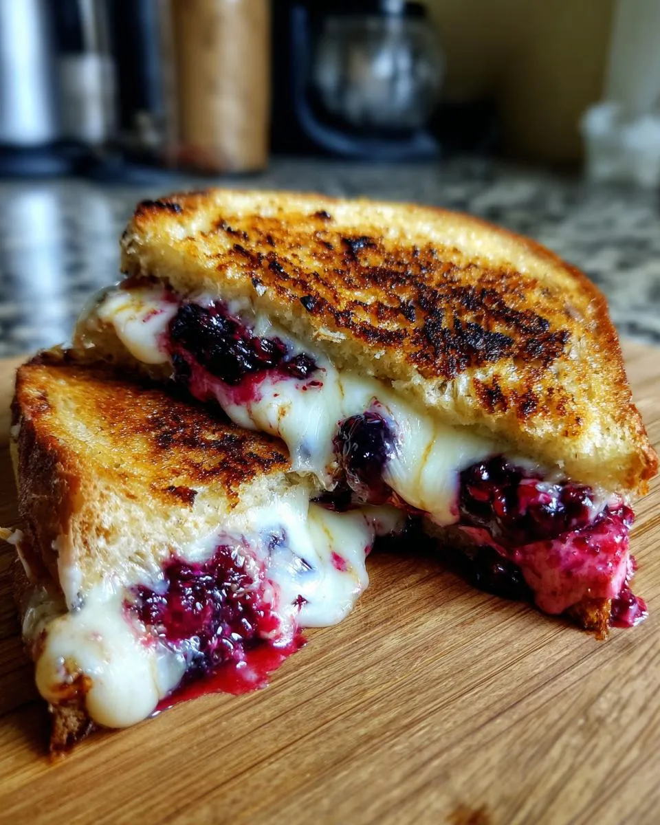 Blueberry Grilled Cheese - detail 1