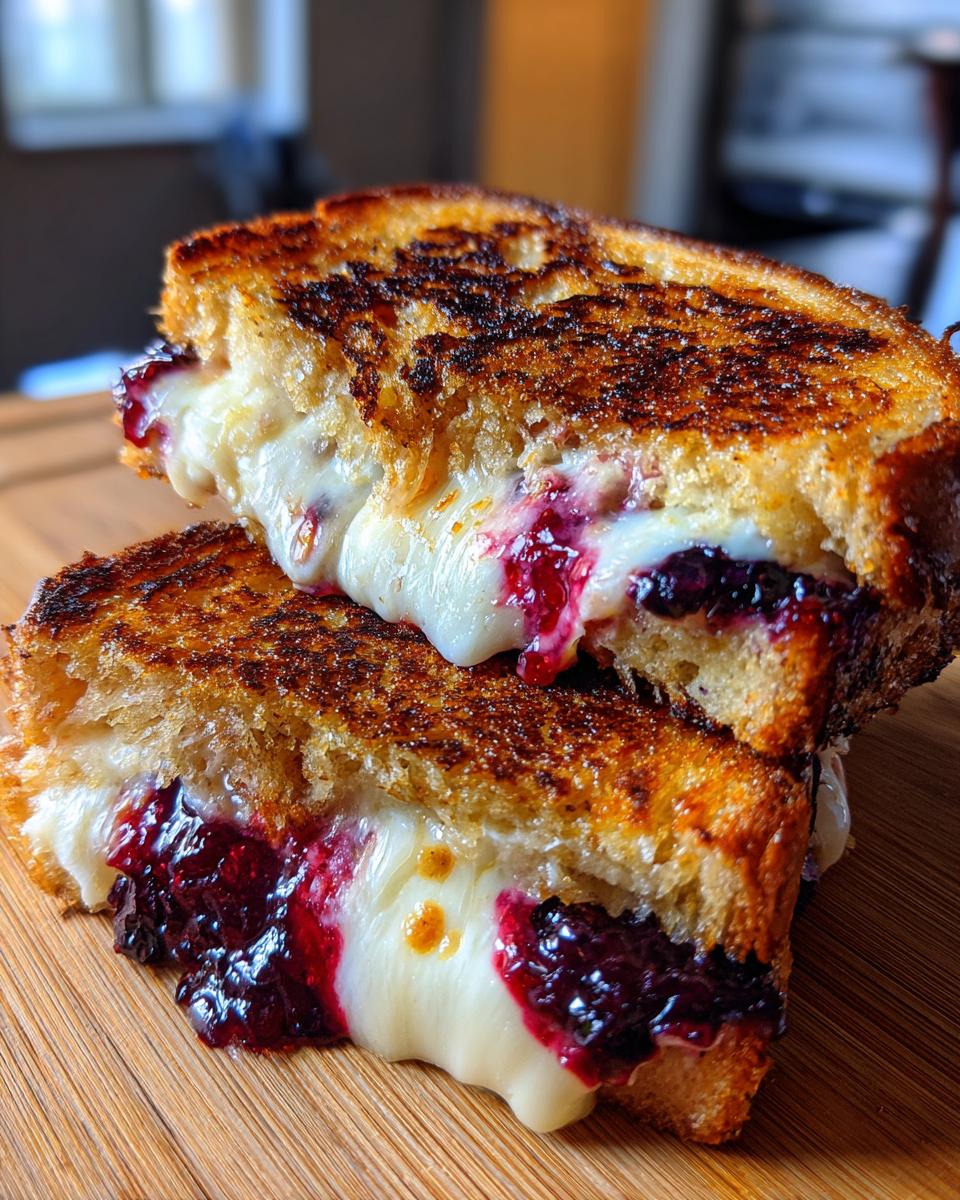 Blueberry Grilled Cheese - detail 2