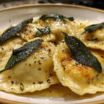Brown Butter Sage Pumpkin Ravioli