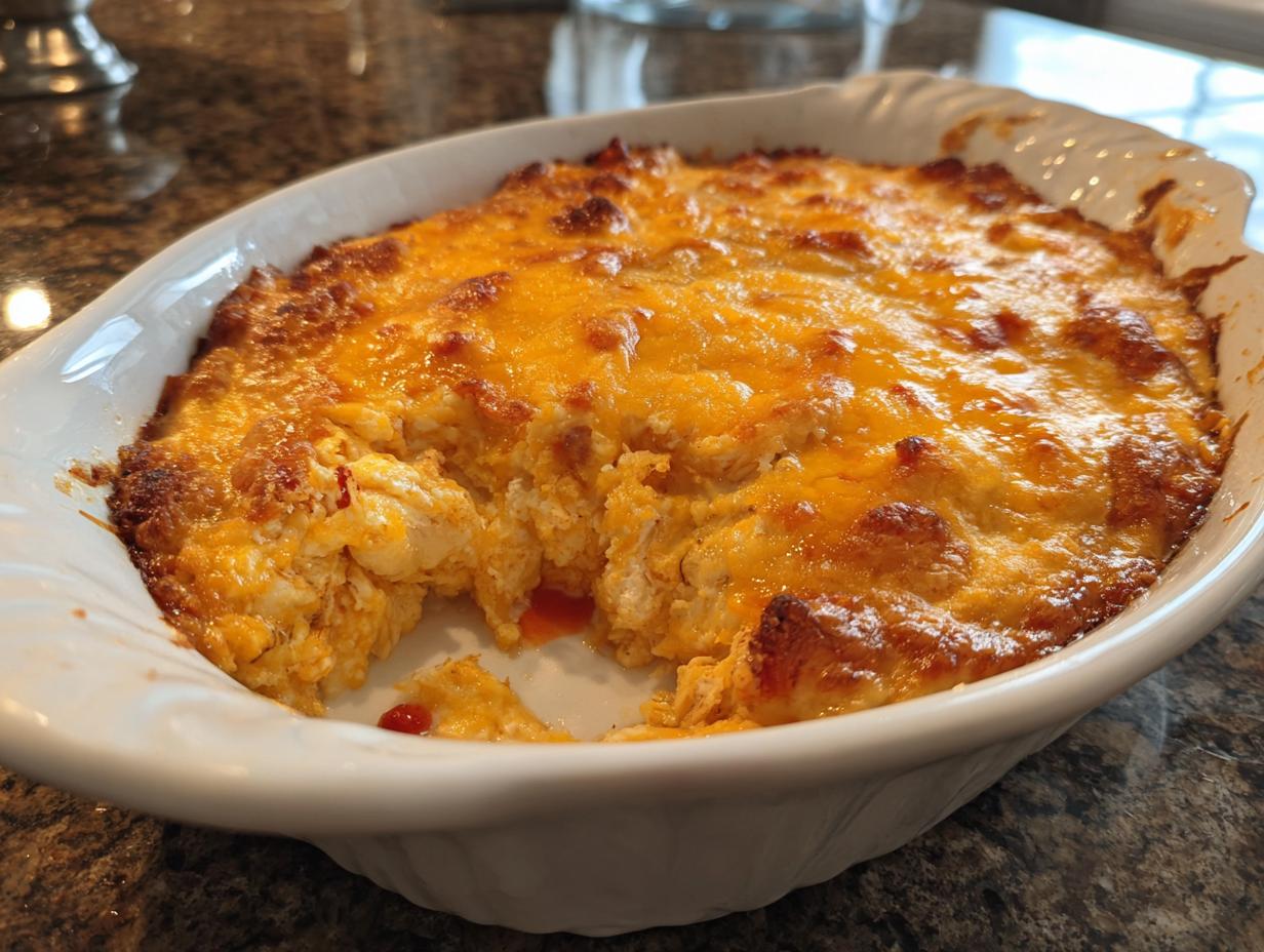 Amazing Buffalo Chicken Dip: 10 Minutes