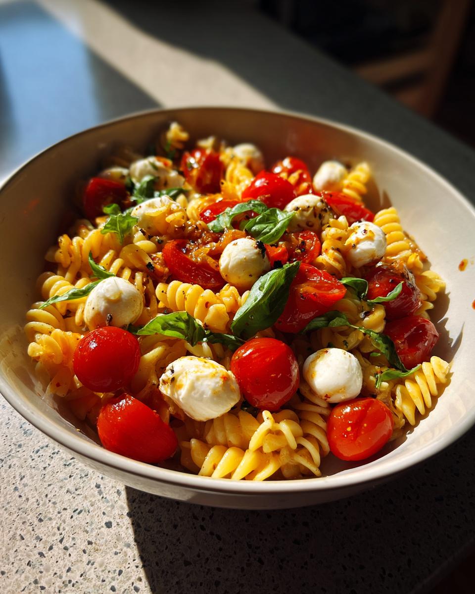 Caprese Pasta Salad - detail 2