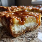 Caramel Apple Cheesecake Bars