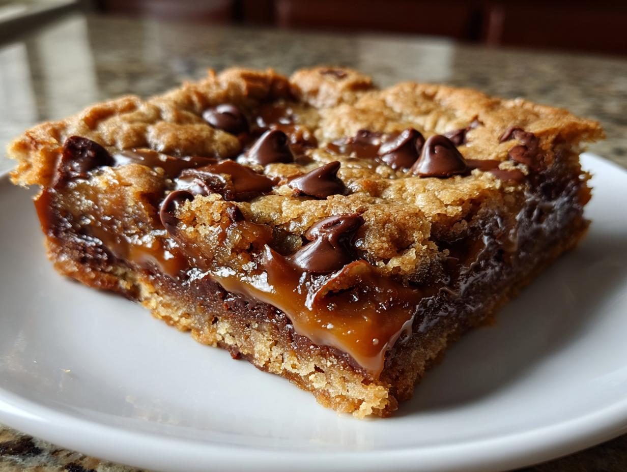 Caramel Cookie Bars