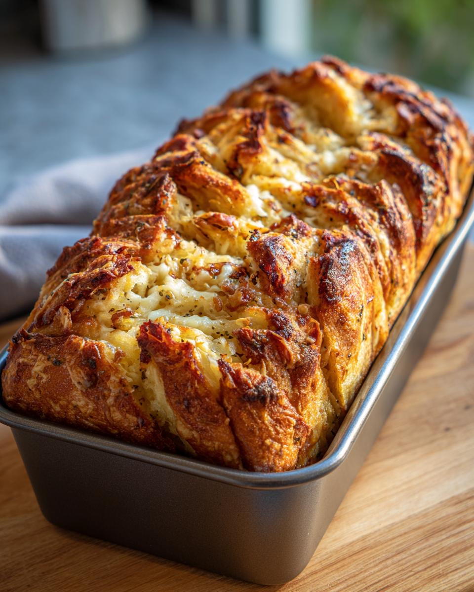 Caramelized Onion & Gruyere Pull-Apart Bread - detail 1