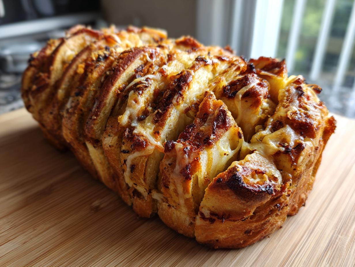 Caramelized Onion & Gruyere Pull-Apart Bread