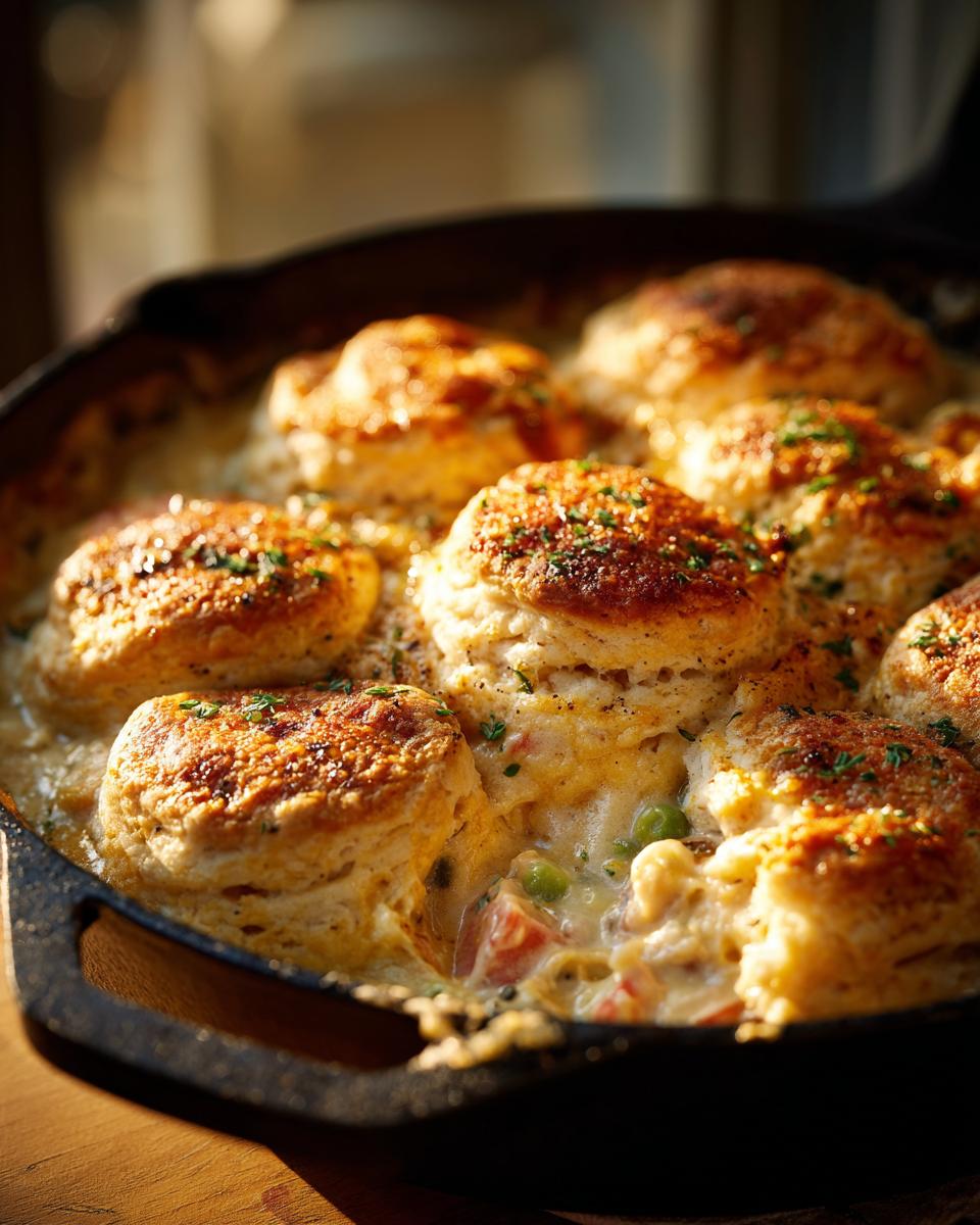 Cast Iron Chicken Pot Pie - detail 1