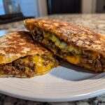 Cheeseburger Quesadillas (Melty Mashup)