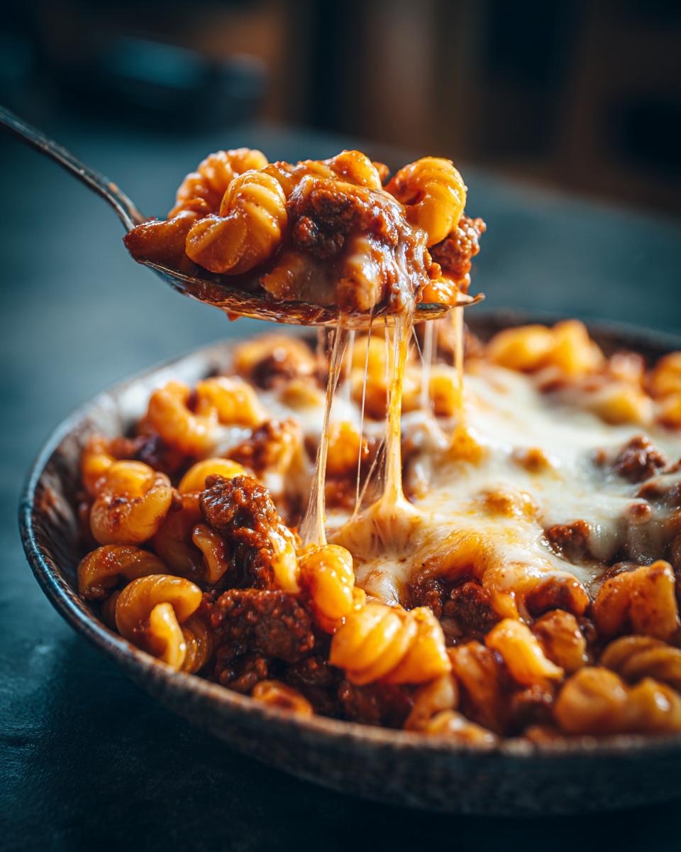 Cheesy Taco Pasta - detail 1