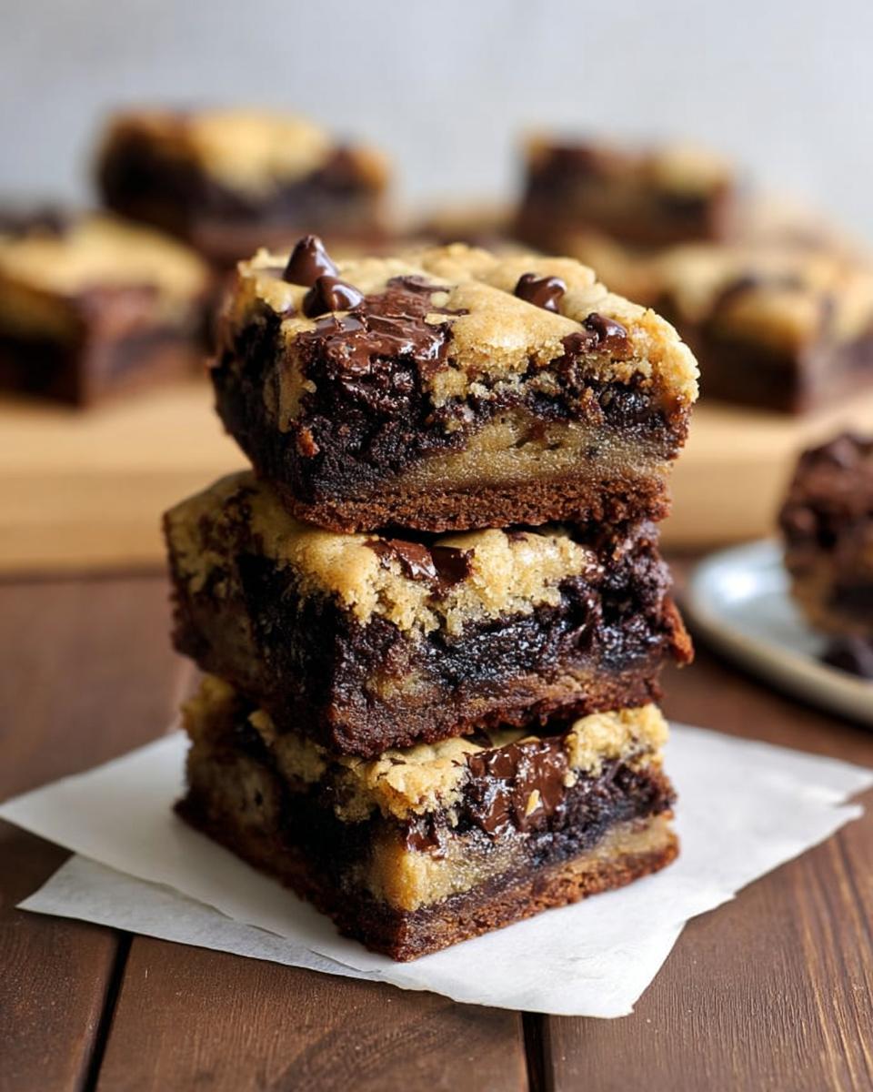 Chocolate Chip Cookie Brownies - detail 1