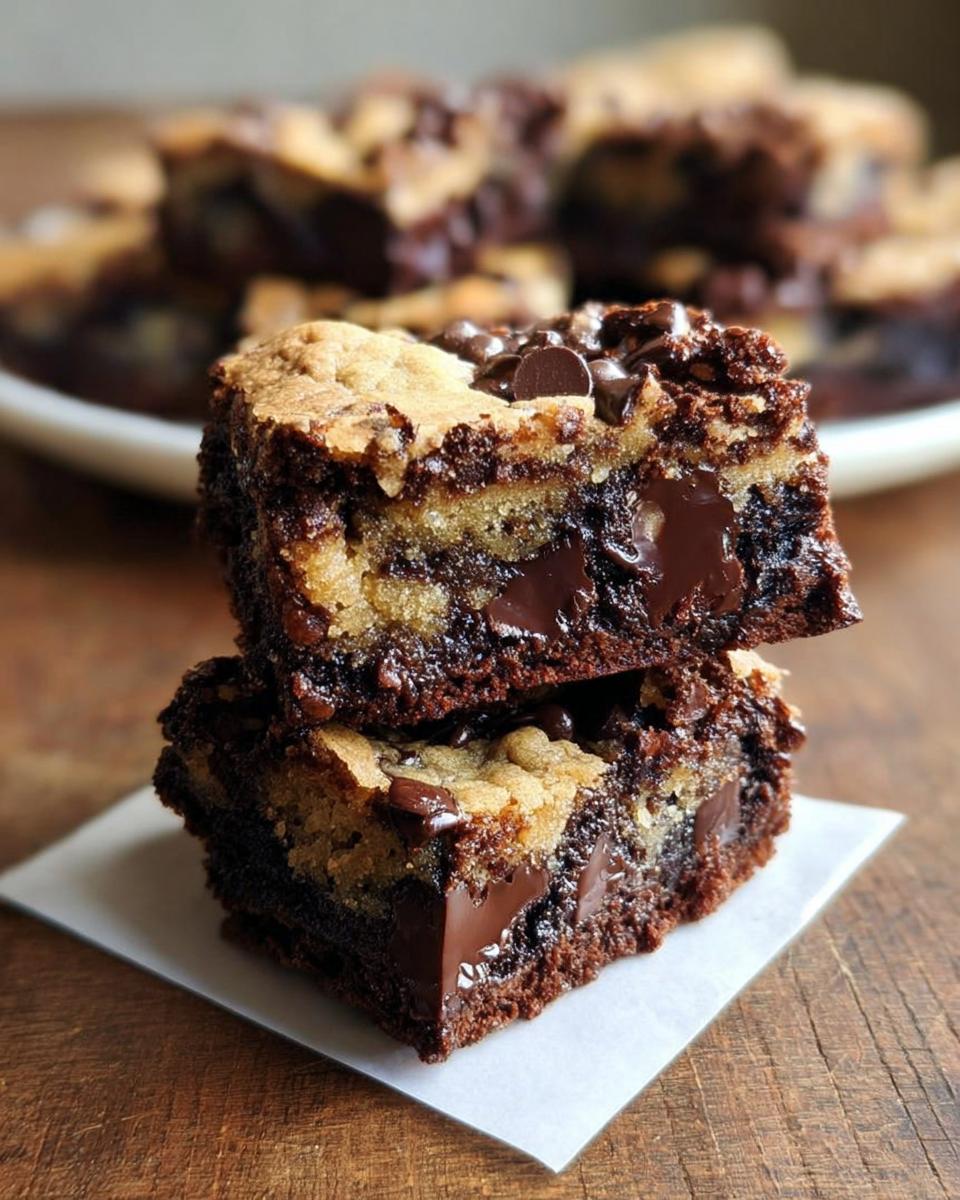 Chocolate Chip Cookie Brownies - detail 2