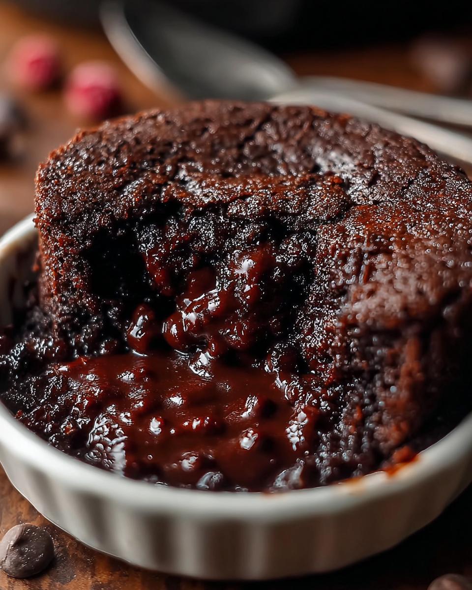 Chocolate Cobbler - detail 1