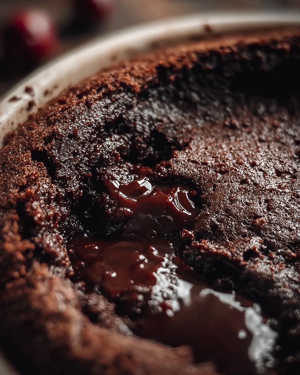 Chocolate Cobbler - detail 2