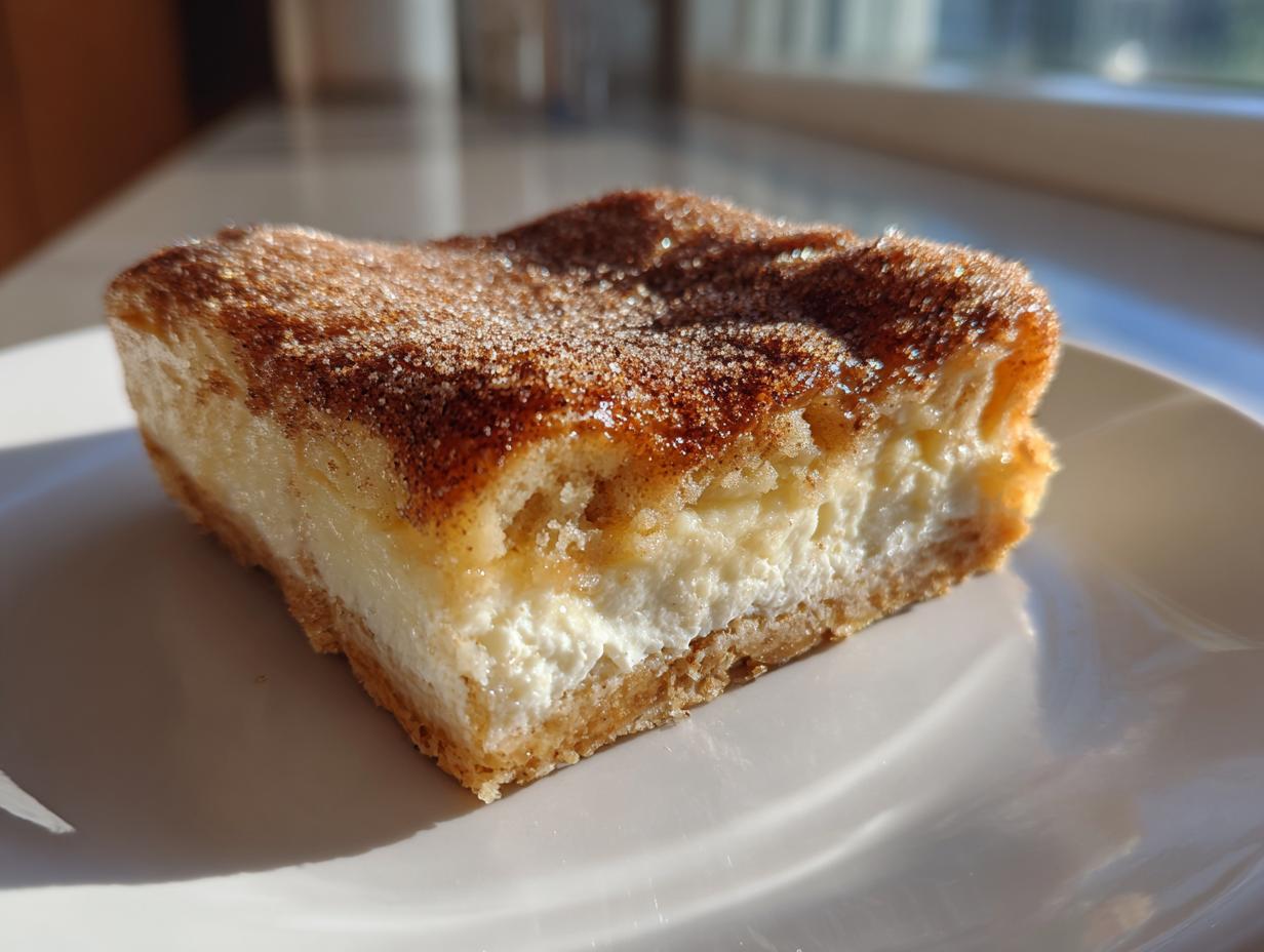 Churro Cheesecake Bars