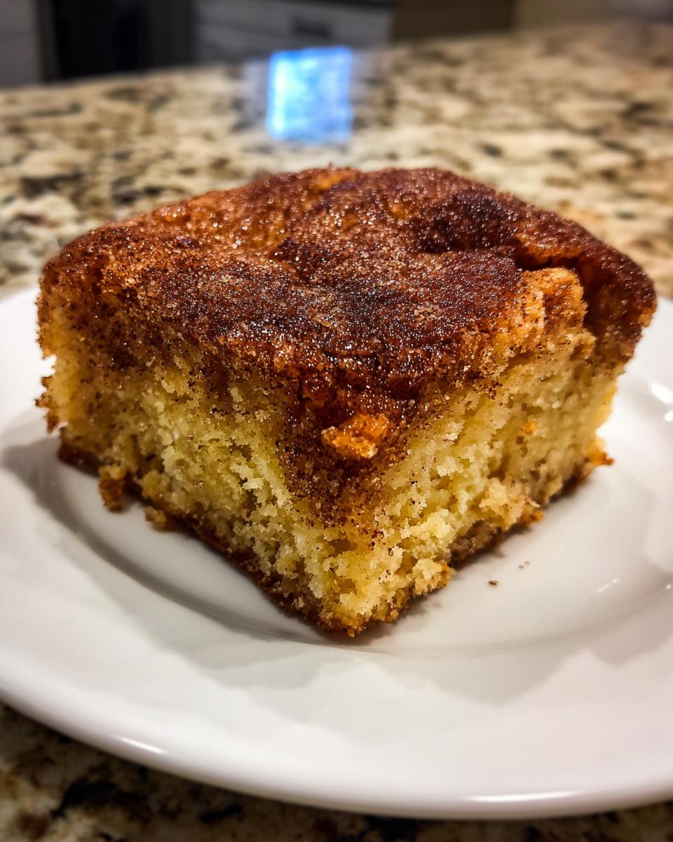 Cinnamon Sugar Blondies - detail 2