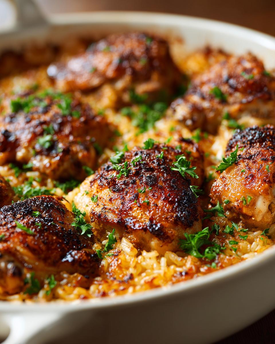Amazing 6-Ingredient Cozy One-Pot Chicken And Rice Bake 4 Cozy One-Pot Chicken And Rice Bake - detail 1