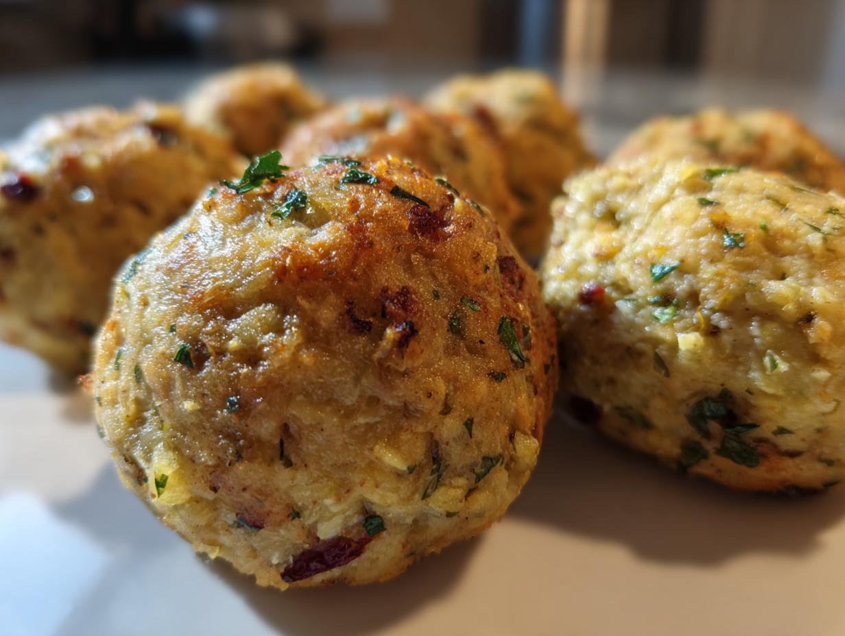 Stunning Cranberry Turkey Stuffing Balls (6 Ways)