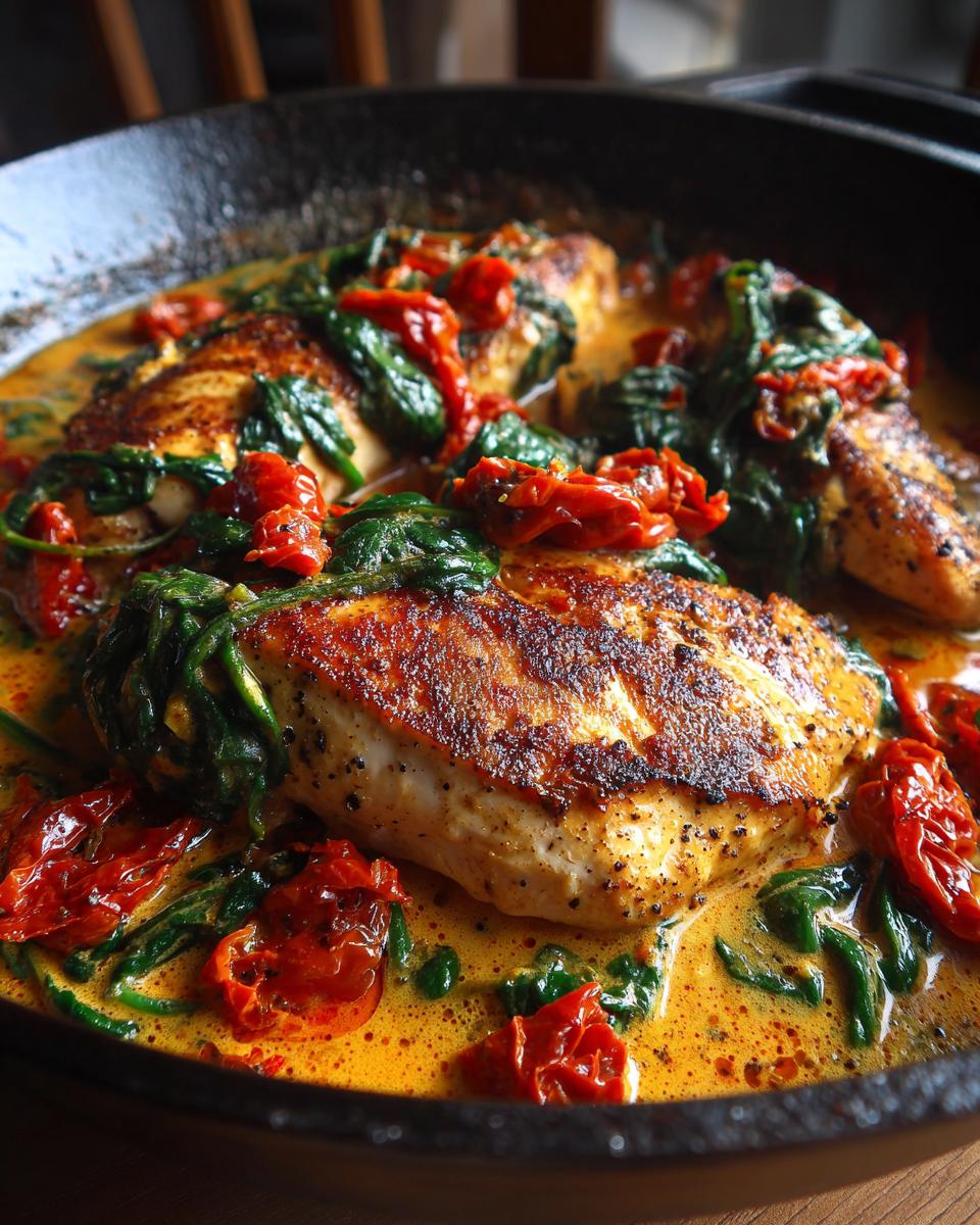 Creamy Tuscan Chicken (High Protein, One Pan) - detail 1