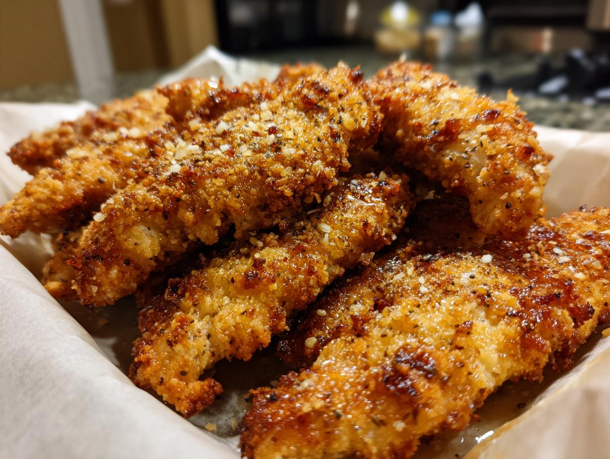 Amazing Crispy Air Fryer Parmesan Chicken 20 Min