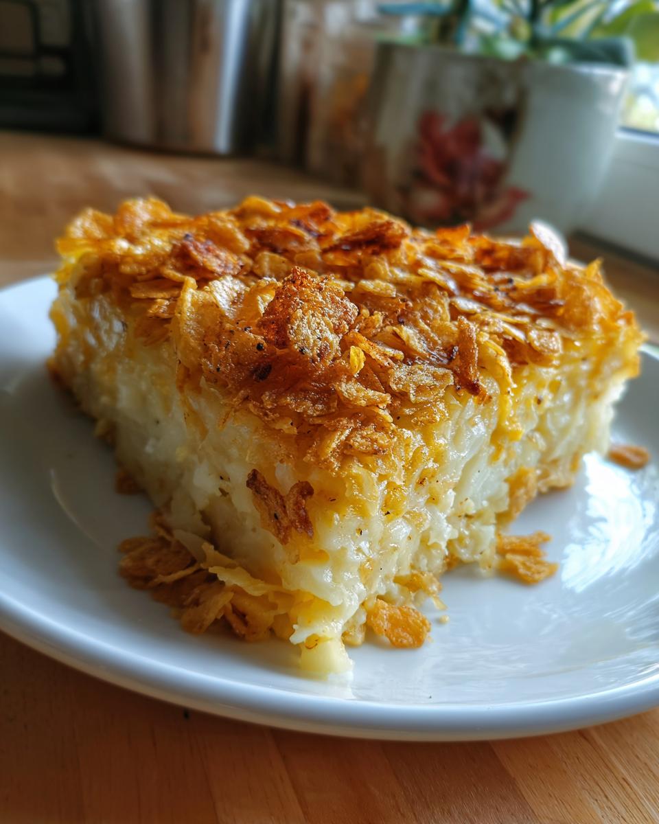 Crispy Golden Hash Brown Casserole (Southern Style) - detail 2