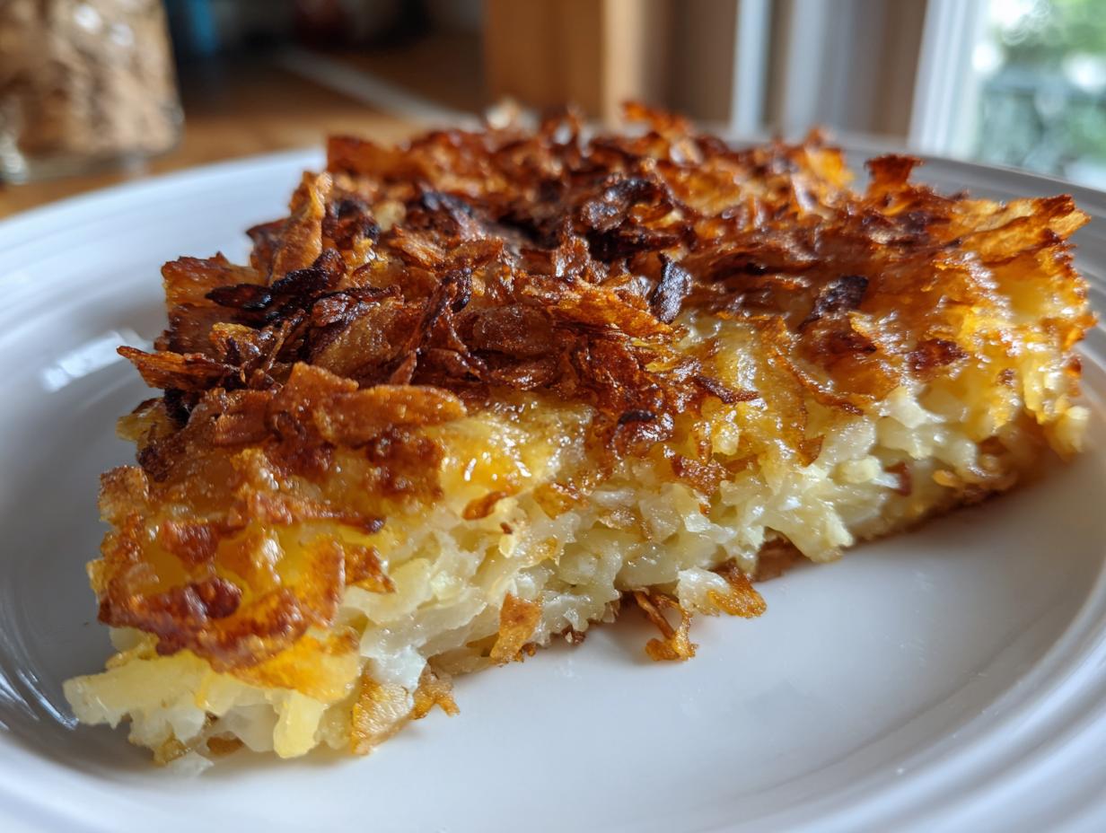 Easy Crispy Golden Hash Brown Casserole (Southern Style)