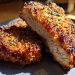 Crispy Parmesan Crusted Beef Cutlets (Low Carb)