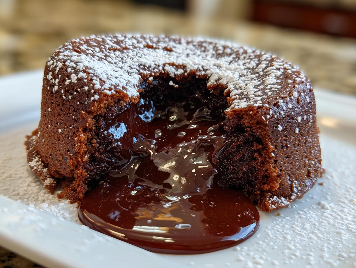 2-Minute Decadent Chocolate Lava Pudding Cake