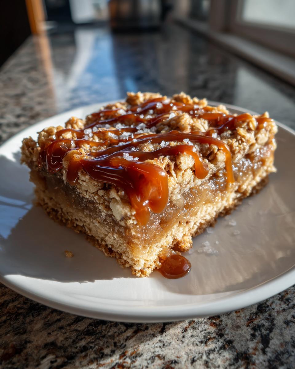 5 Decadent Salted Caramel Apple Pie Bars 7 Decadent Salted Caramel Apple Pie Bars - detail 3