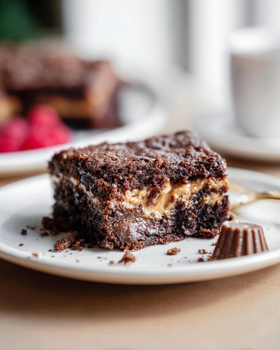 Easy Chocolate Peanut Butter Dump Cake - detail 1