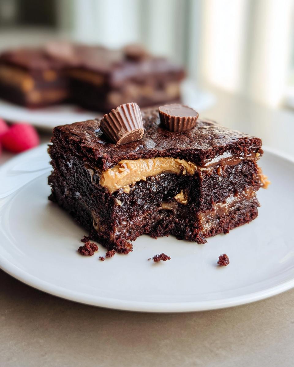 Easy Chocolate Peanut Butter Dump Cake - detail 2