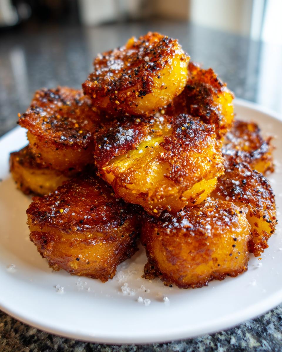 Everything Bagel Crispy Smashed Potatoes - detail 1