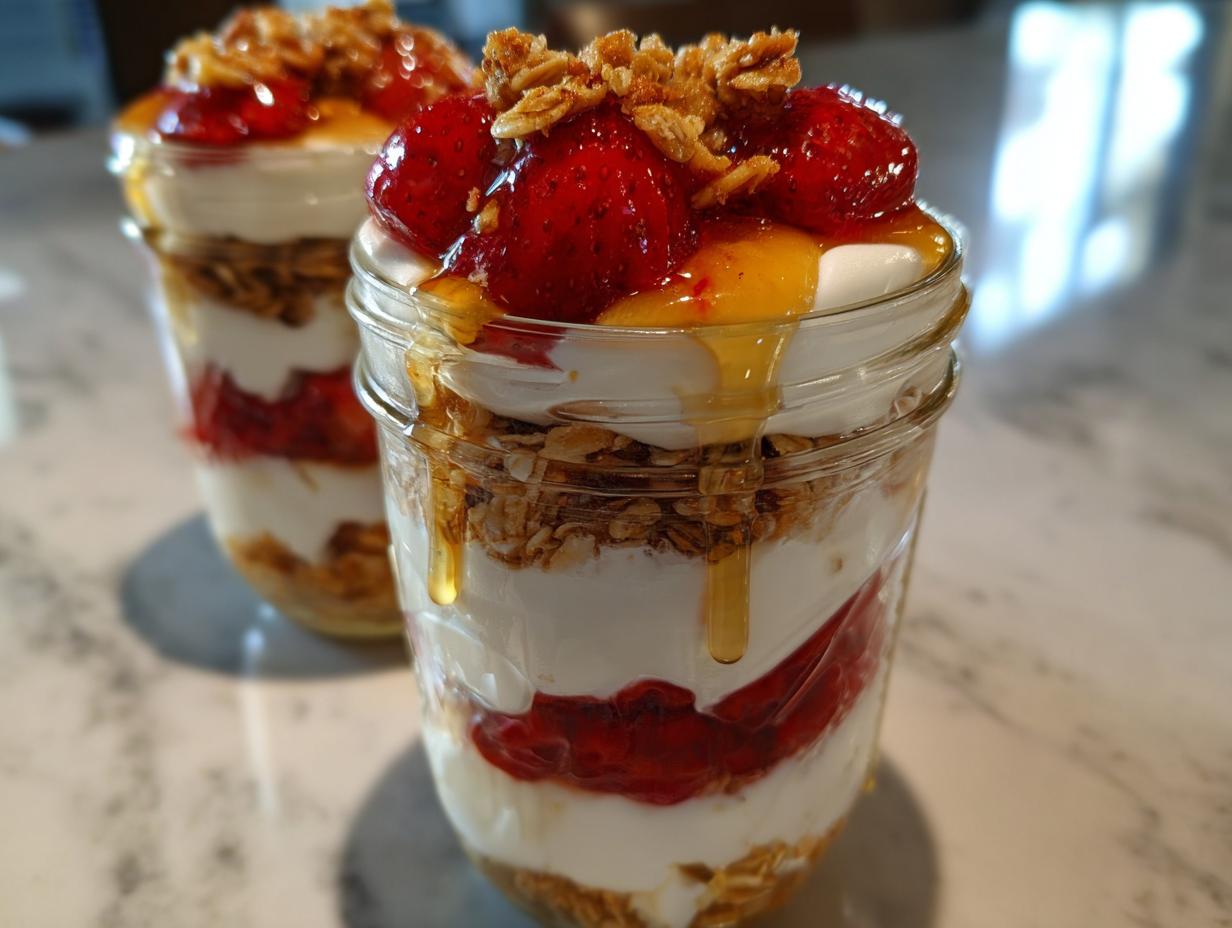 Five-Minute Greek Yogurt Parfait Bar Magic