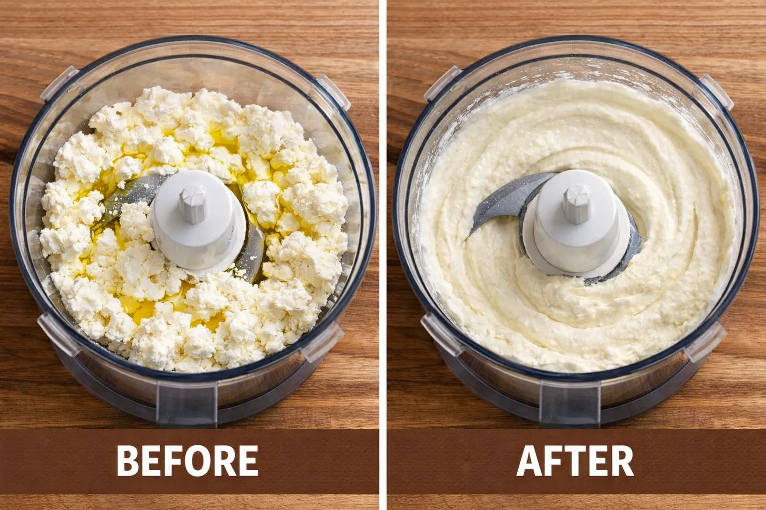 Food Processor Whipping Technique