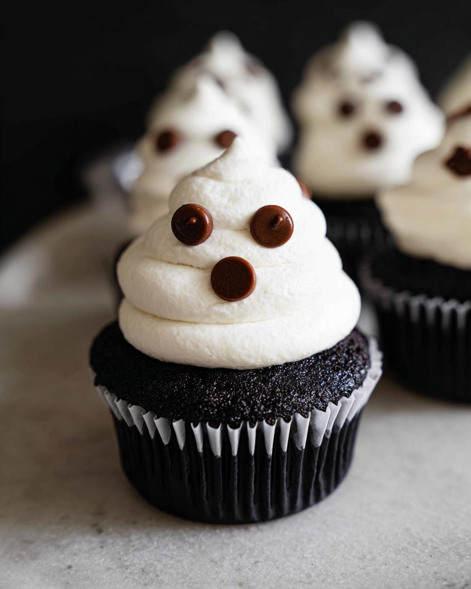 Ghost Cupcakes - detail 1