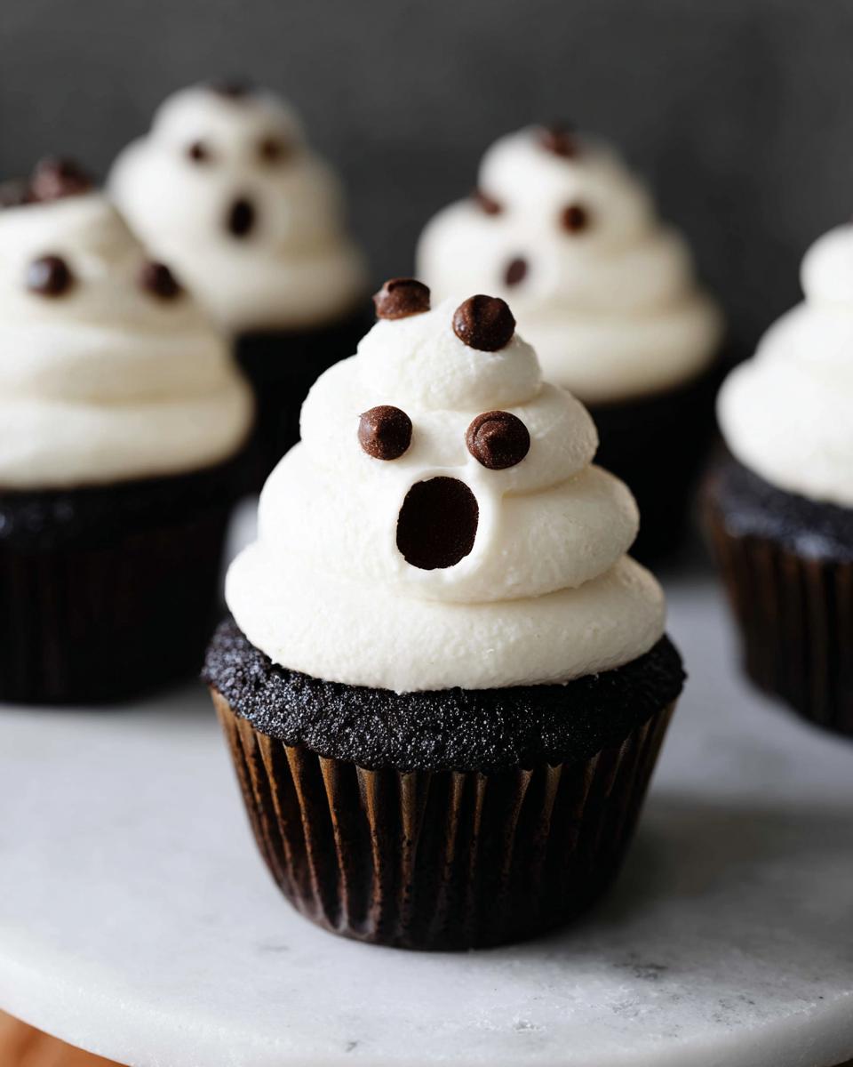 Ghost Cupcakes - detail 2